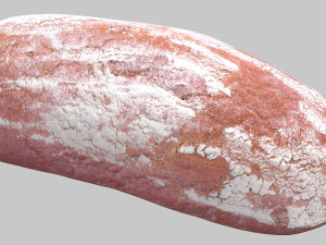 rye bread Model 3D