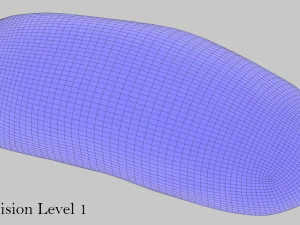 pane di segale Modello 3D