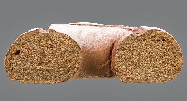 a piece of rye bread 3Dモデル .c4d .max .obj .3ds .fbx .stl .blend 