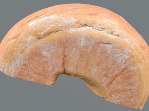 a piece of rye bread 3Dモデル