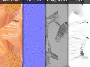 a piece of rye bread 3Dモデル