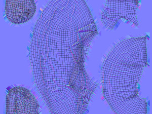 a piece of rye bread 3Dモデル