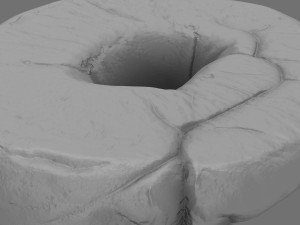 rye bread model Modelo 3D