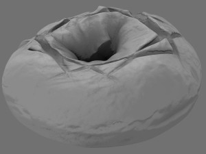 rye bread model Modelo 3D