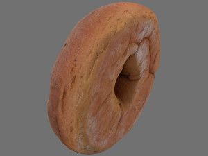 rye bread model Modelo 3D