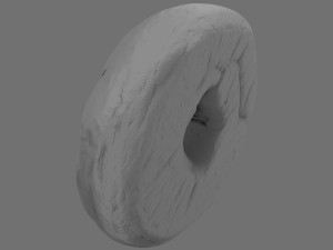 rye bread model Modelo 3D