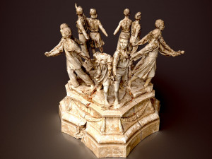 soviet monument Model 3D