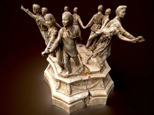 소련 기념물 3D 모델