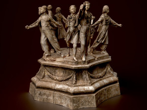 soviet monument Model 3D
