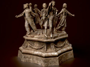 소련 기념물 3D 모델