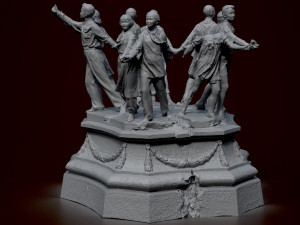 soviet monument Model 3D