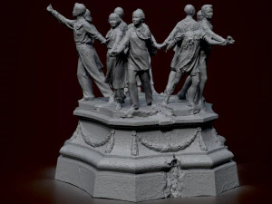 소련 기념물 3D 모델