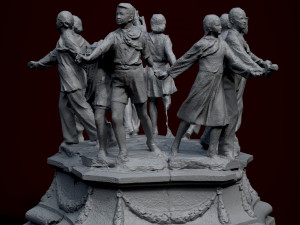soviet monument Model 3D