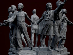 소련 기념물 3D 모델