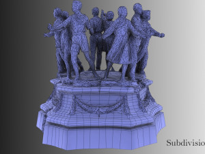 soviet monument Model 3D