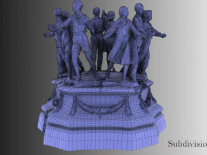 소련 기념물 3D 모델