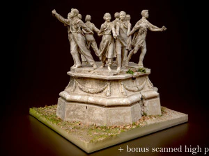 소련 기념물 3D 모델