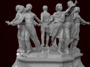 soviet monument Model 3D