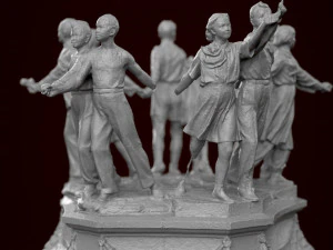 소련 기념물 3D 모델