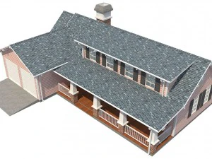 family house 3 3D Model