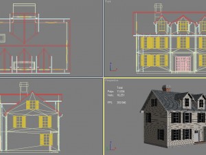 family house1 Modelo 3D