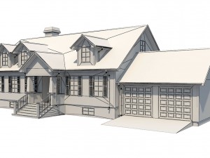 family house4 Modelo 3D