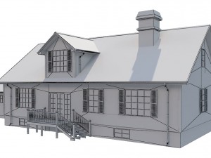 family house4 Modelo 3D