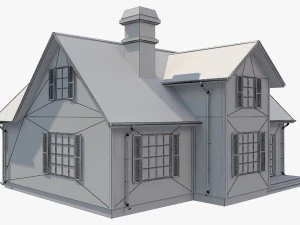 family house5 3D Model