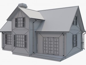 family house5 3Dモデル