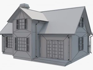 family house5 3D Model