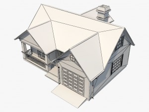 family house5 3Dモデル