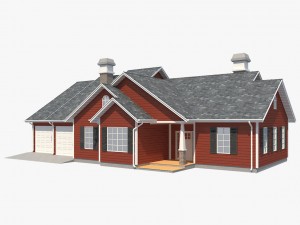 family house6 3D मॉडल