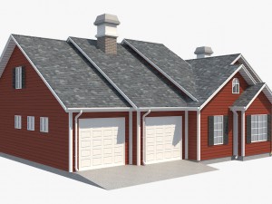 family house6 Model 3D