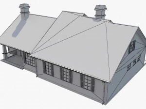 family house6 3D Model