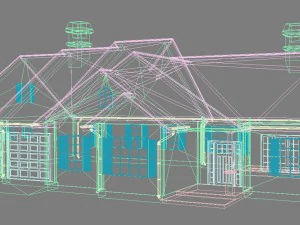 family house6 3D Model