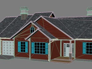 family house6 3D Model