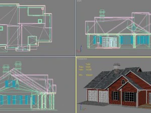 family house6 3D Model