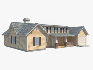 family house7 3D मॉडल