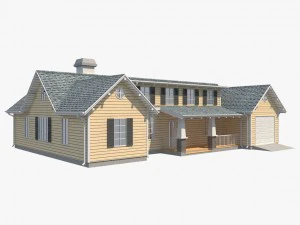 семейный дом7 3D Модель