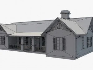 family house7 3D Model