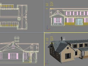 family house7 3D Model