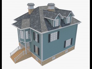 family house9 Modèle 3D