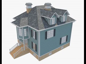 family house9 3D Model
