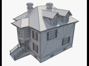 family house9 Modèle 3D