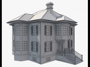family house9 Modèle 3D