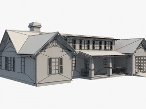 पारिवारिक घर सेट2 3D मॉडल