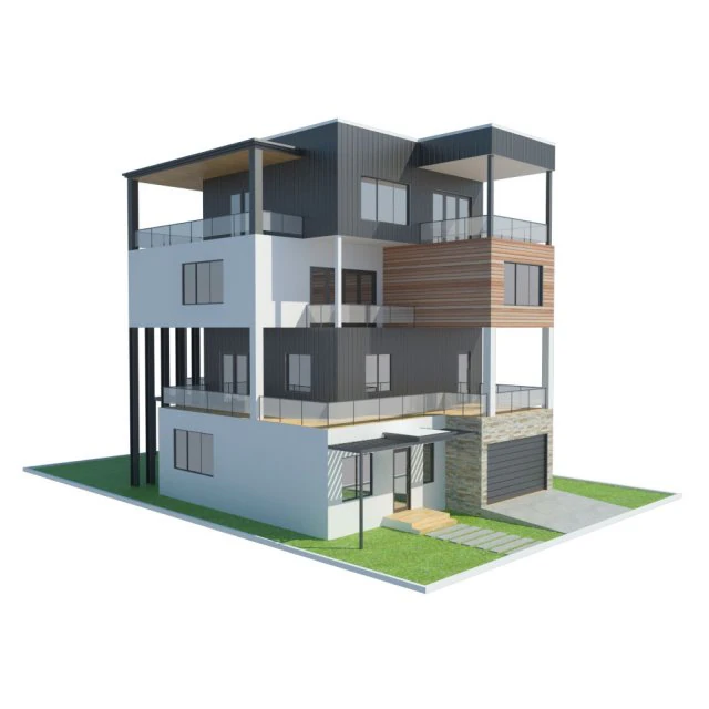 house 13 3D Model .c4d .max .obj .3ds .fbx .stl .blend