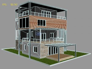 house 13 3Dモデル