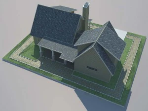 country house 3D Model