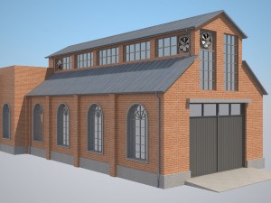warehouse 1 Model 3D